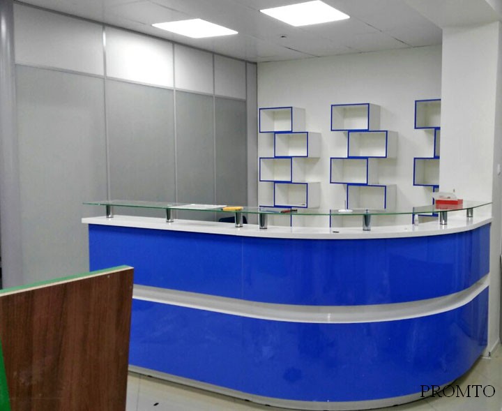 Ресепшн в медцентре для администраторов