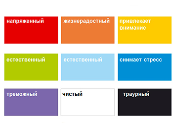 цветовая раскладка